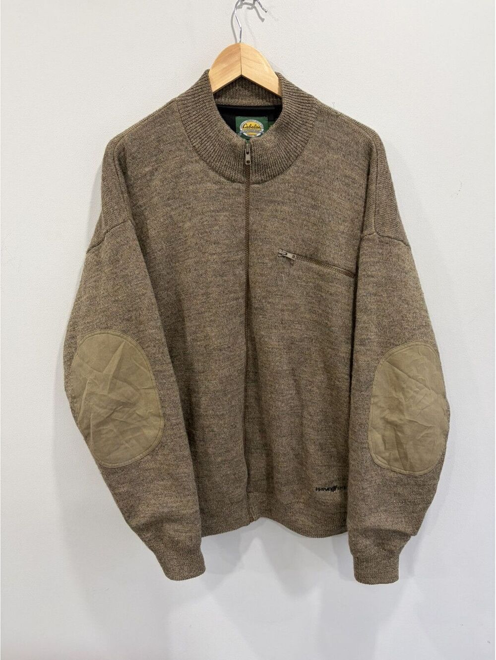 Vintage Cabelas Zip Up Sweater Zip knit fleece